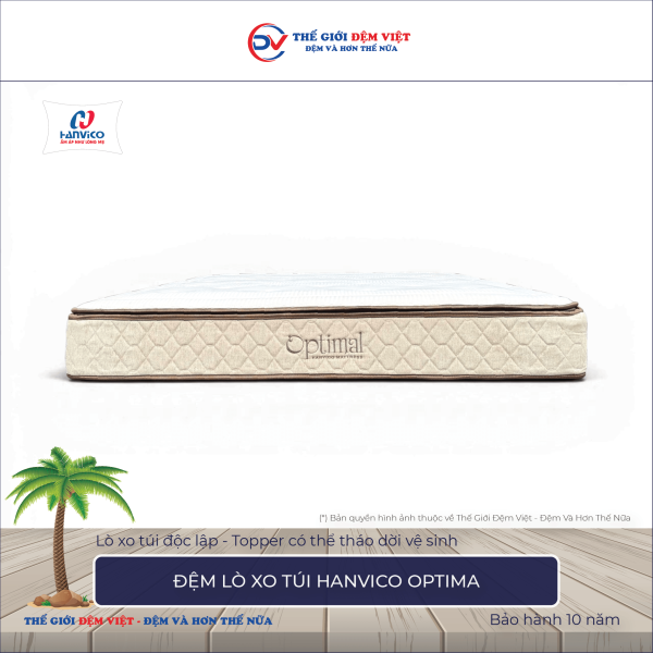 Đệm lò xo Hanvico Optima